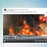 Lucknow viral video fake