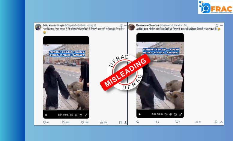 Pig Attack on Muslim