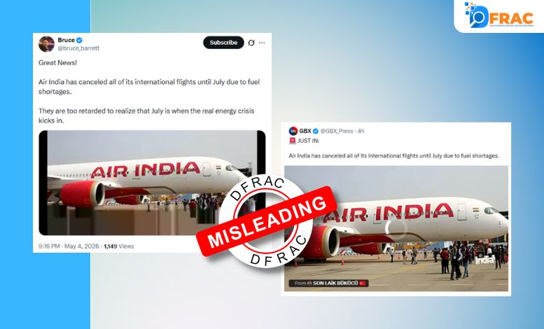 Air India fake claim